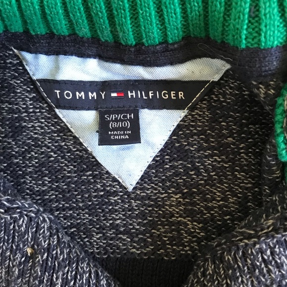 TOMMY HILFIGER BOYS’ SIZE 8/10 LONG SLEEVE MOCK NECK SWEATERS SET OF 2 - Picture 8 of 9